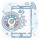 4 G Mobile 4 G Phone 4 G Smartphone Icon