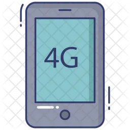 4G mobile  Icon