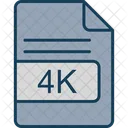 4k  Symbol