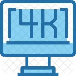 4K Display  Icon