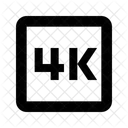 4k  Icon