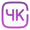4k  Icon