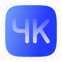 4k  Icon