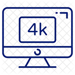 4K Technology  Icon