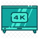 4K Tv  Icon