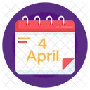 4th April Qingming Festival Day Ching Ming Festival Reminder Icon