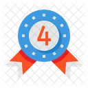 4th Badge  Icon
