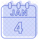 4th January  Icon