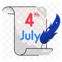 Patriotic July 4th Icon
