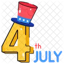 4th July  Icon