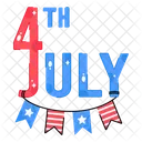 4th July Celebration  Icon
