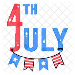 4th July Celebration  Icon