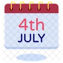 4th July  Icon