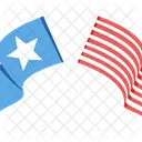 Th July Us Independence Decorative Flag Icon