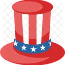 4th July US Independence Hat  Icon