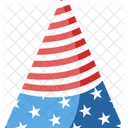 4th July US Independence Party Hat  Icon