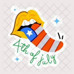 4th of July  Icon