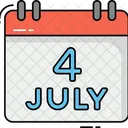 4th Of July Icon