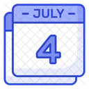 4th of July  Icon