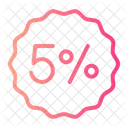 Discount Percent Percentage Icône