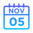 5 de noviembre  Icono
