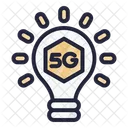 5 G Inovation Signal Icon