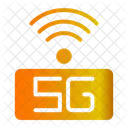 5 G 인터넷 5 G 네트워크 아이콘