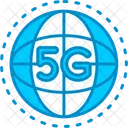 5 G Global Internet Icon