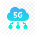 5 G Cloud Computing Networking Icon