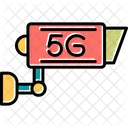 Câmera CCTV 5G  Ícone