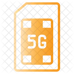 Cartão Sim 5G  Ícone