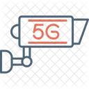 5G CCTV-Kamera  Symbol