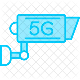 5G CCTV-Kamera  Symbol