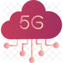 5 G Cloud Computing  Icon
