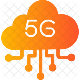 5G Cloud Computing  Symbol