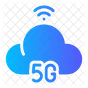 5 G Cloud Network  Icon