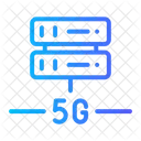 5G Cloud-Netzwerk  Symbol