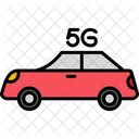 Coche inteligente 5G  Icon