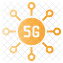 5 G Communication  Icon