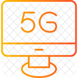 5 G Computer  Symbol