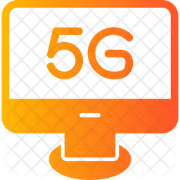 5 G Computer  Symbol