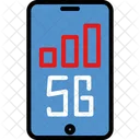 5 G Connection Digital Network アイコン