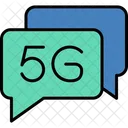 Conversación 5G  Icono