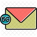 Correo electrónico 5G  Icono