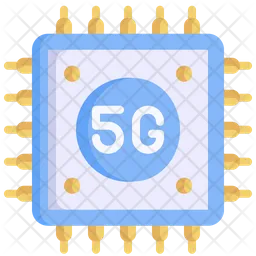 CPU 5G  Ícone