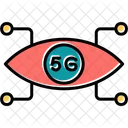 5 G Cyberpunk Eye Icon