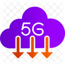 Descarga 5G  Icono