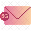 E-mail 5G  Ícone