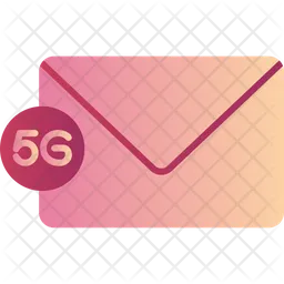 E-mail 5G  Ícone