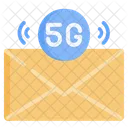 E-mail 5G  Ícone